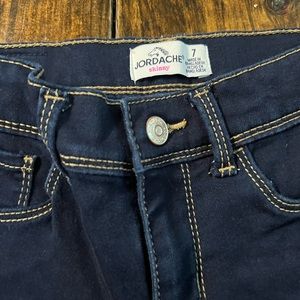 Girls Jordache size 7 skinny jeans
